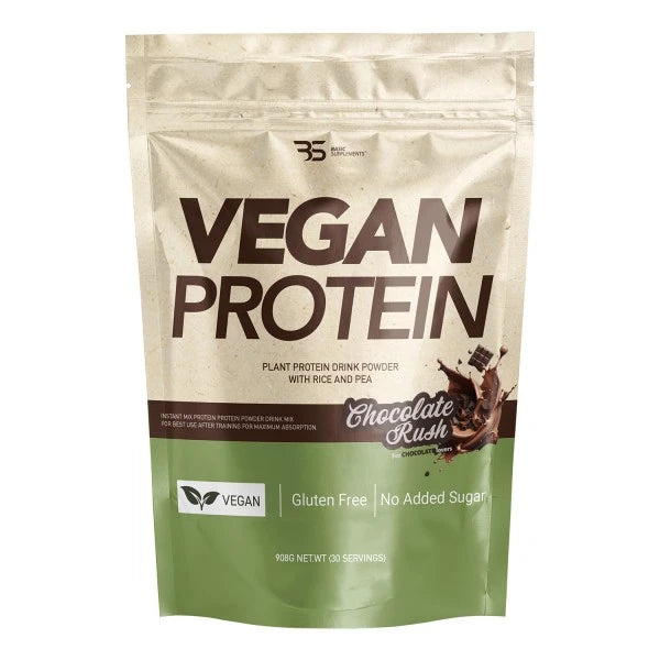 Basic Supplements Vegan Protein 908g – Čist Mišićni Rast