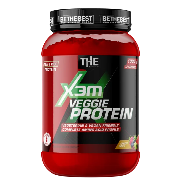 The Nutrition X3M Vegan Protein – Biljni Protein za Mišićni Rast i Oporavak - Dobrobit