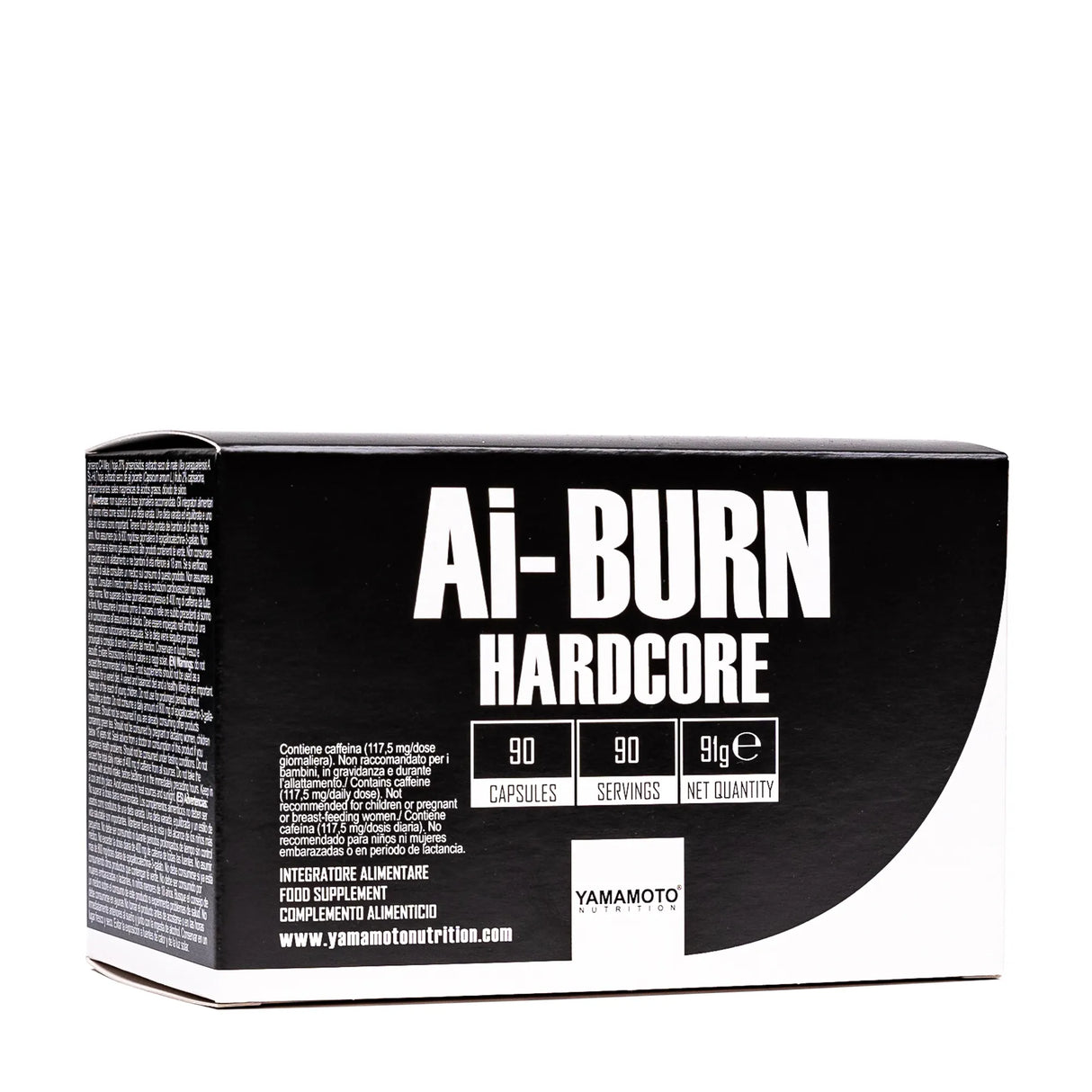 Yamamoto Nutrition Ai-BURN HARDCORE, 90 Kapsula – Ekstremni Sagorevač Masti