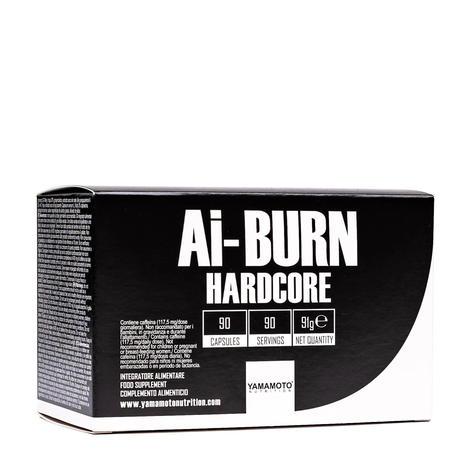 Yamamoto Nutrition Ai-BURN HARDCORE, 90 Kapsula – Ekstremni Sagorevač Masti