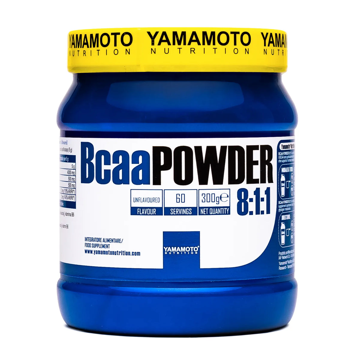 Yamamoto Nutrition BCAA 8:1:1 300g – Aminokiseline za Mišićni Oporavak
