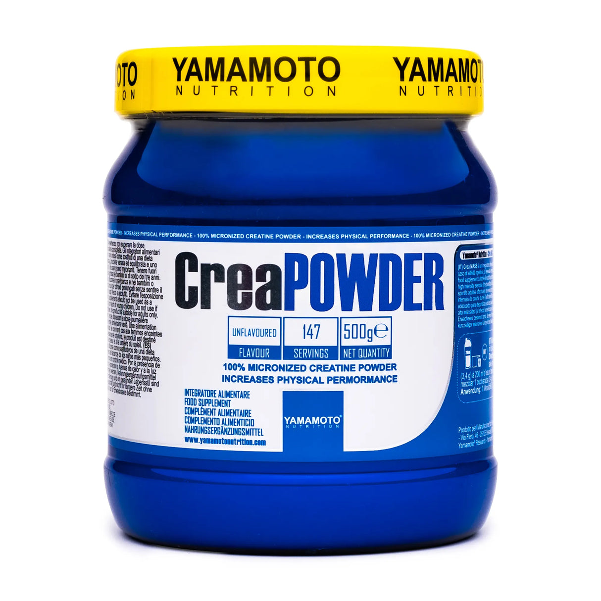 Yamamoto Nutrition CreaPOWDER 500g – Kreatin Monohidrat za Bolje Performanse