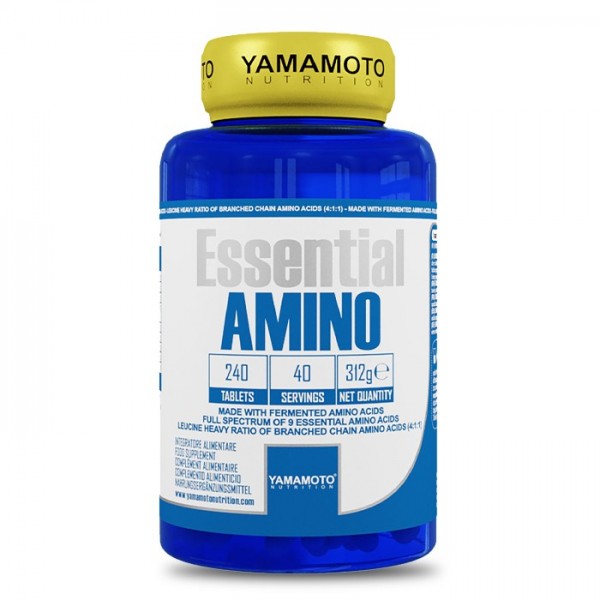 Yamamoto Nutrition Essential Amino, 240 Tableta – Esencijalne Aminokiseline