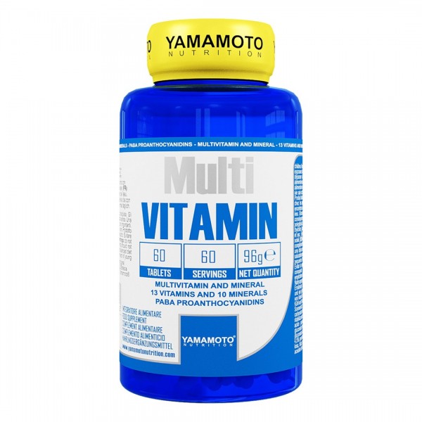 Yamamoto Nutrition Multi Vitamin, 60 Tableta – Kompleksna Podrška Organizmu