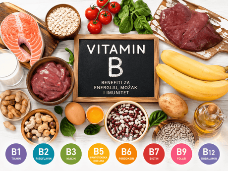 Vitamin B kompleks: vrste, benefiti i kako utiču na vaše zdravlje