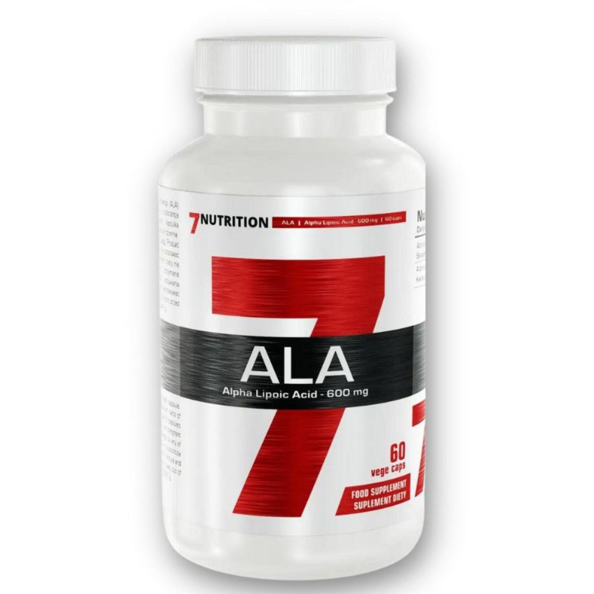 7Nutrition ALA 60 kapsula – Moćan Antioksidans za Metaboličku Podršku