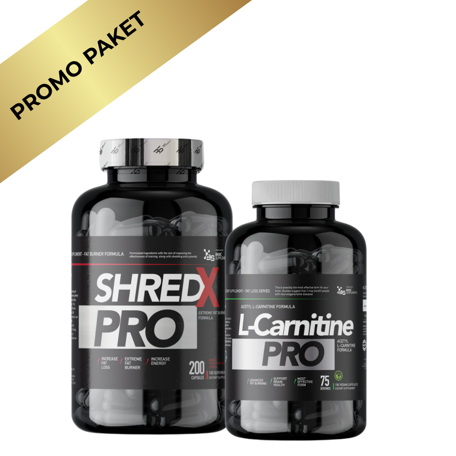 ShredX & L-Carnitine Paket – Snaga Termogeneze i Energije