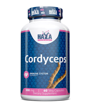 Haya Labs Cordyceps 500mg – Za povećanje energije, imuniteta i sportske performanse - Dobrobit