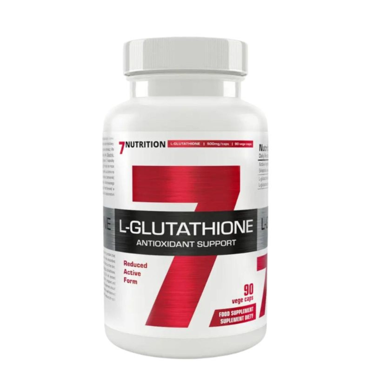 7Nutrition L-Glutathione, 90 Kapsula – Antioksidativna Zaštita i Detoksikacija
