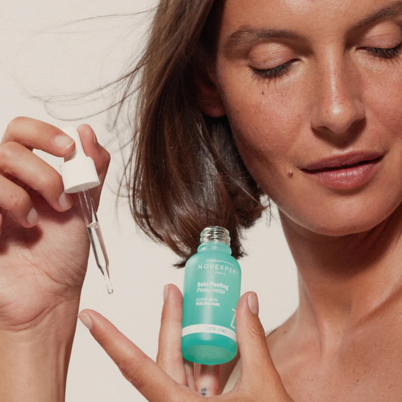 Novexpert Clear Skin piling serum – Dupla obnova za čist ten, manje nesavršenosti i anti-age efekat