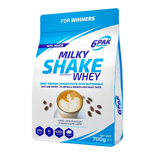 6PAK Milky Shake Whey – Ukusan proteinski šejk za mišićni rast i oporavak