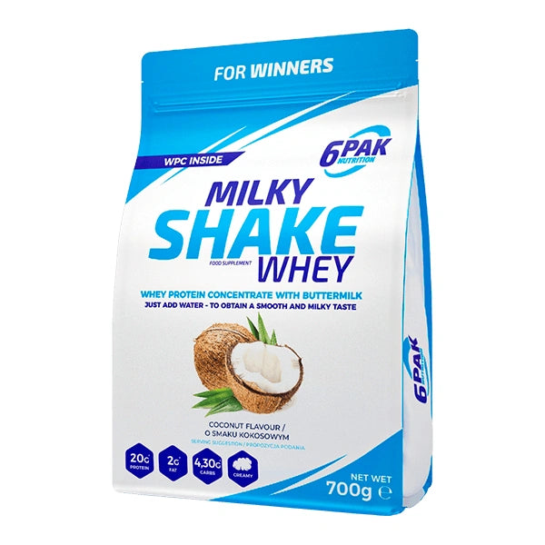6PAK Milky Shake Whey – Ukusan proteinski šejk za mišićni rast i oporavak