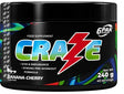 6PAK CRAZE Pre-Workout bez kreatina - Energija i fokus 240g - Dobrobit