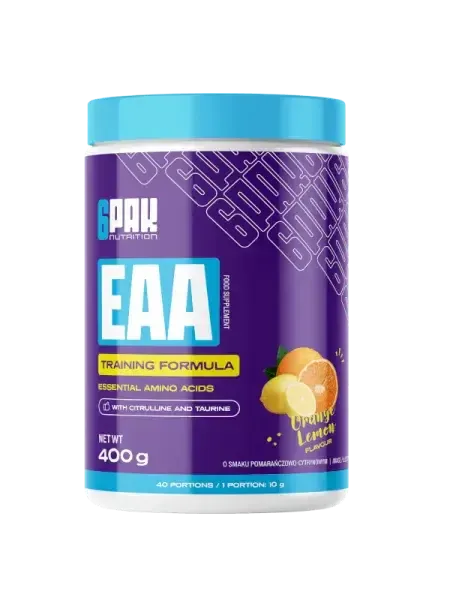 6PAK EAA 400g Narandža Limun - 8 Esencijalnih Amino Kiselina