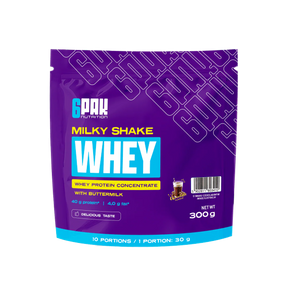 6PAK Milky Shake Whey – Ukusan proteinski šejk za mišićni rast i oporavak - Dobrobit