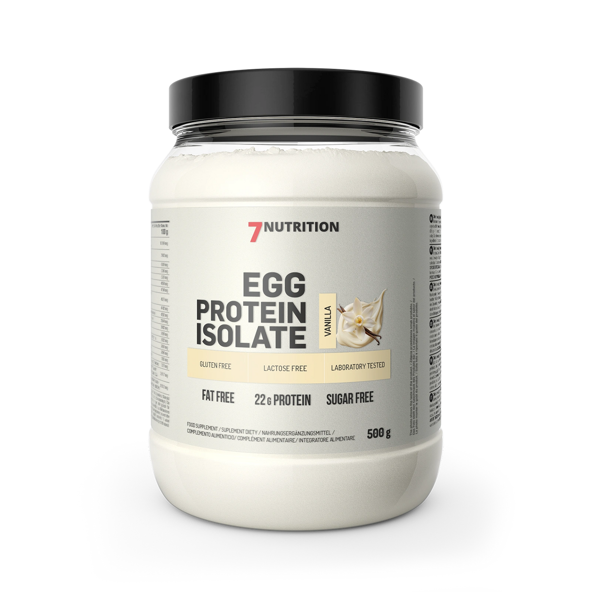 7Nutrition Egg Protein Isolate 500 g – Izolat proteina jajeta bez laktoze