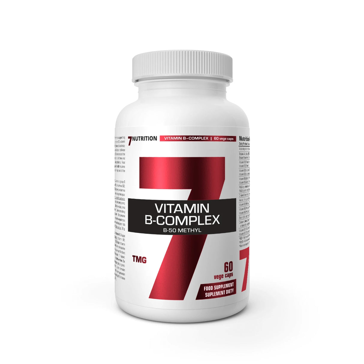 7Nutrition Vitamin B-Complex B-50 Methyl - Podrška Energiji i Nervnom Sistemu