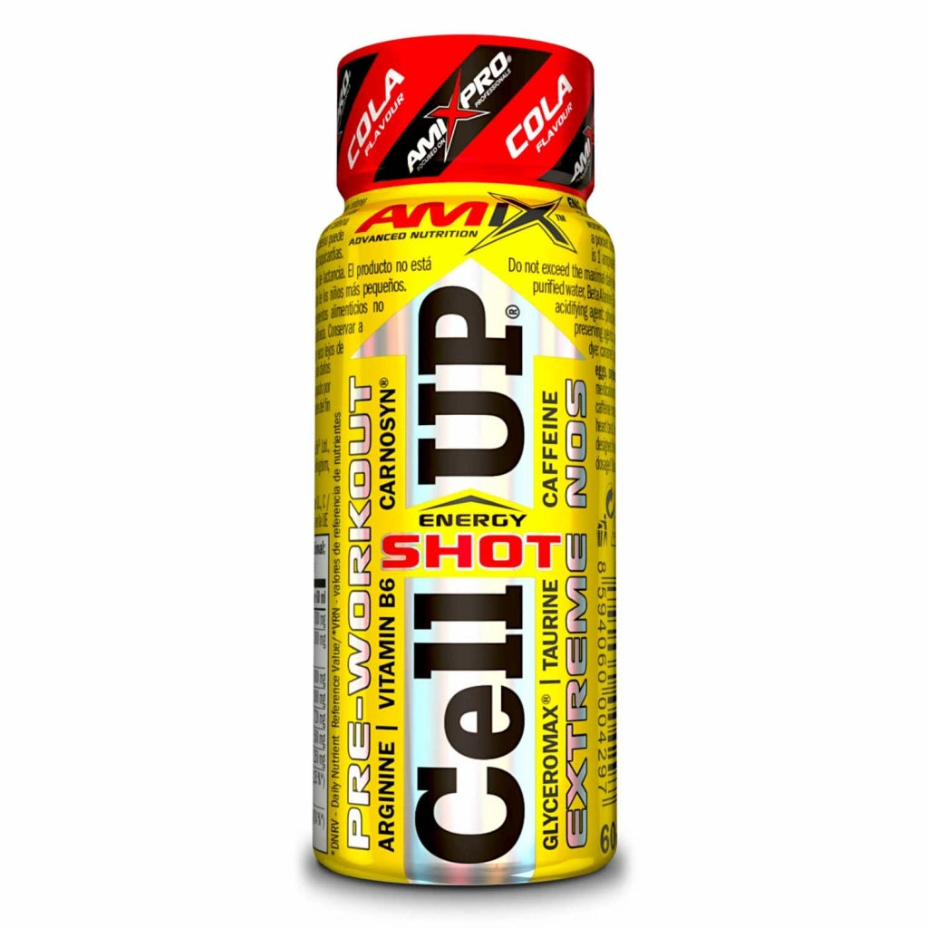 Amix CellUp Shot 20x60ml – Pre-Workout u praktičnom pakovanju