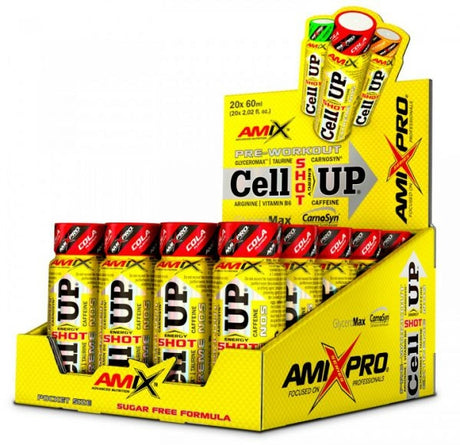 Amix CellUp Shot 20x60ml – Pre-Workout u praktičnom pakovanju