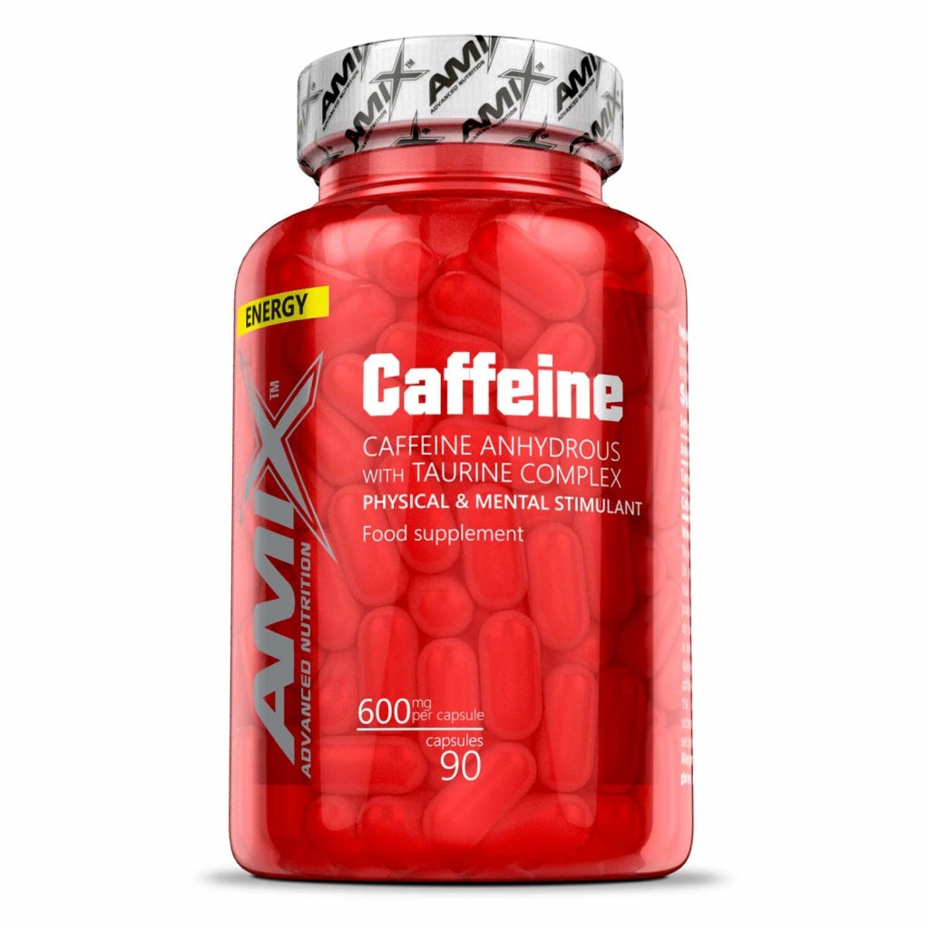 Amix Caffeine 200mg with Taurine – Energija, Fokus i Izdržljivost