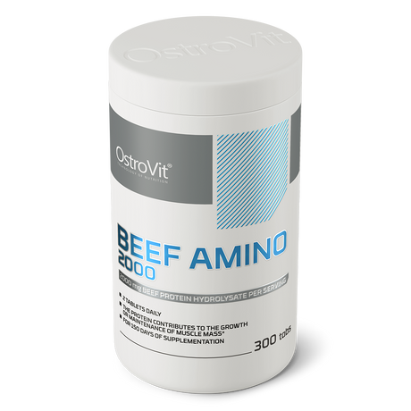 OstroVit Beef Amino 2000 mg – Aminokiseline iz goveđeg proteina za rast i oporavak