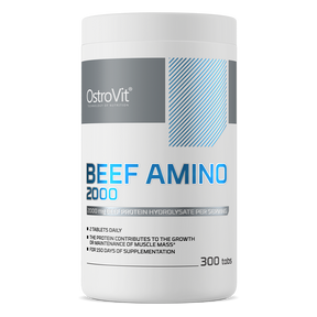 OstroVit Beef Amino 2000 mg – Aminokiseline iz goveđeg proteina za rast i oporavak - Dobrobit