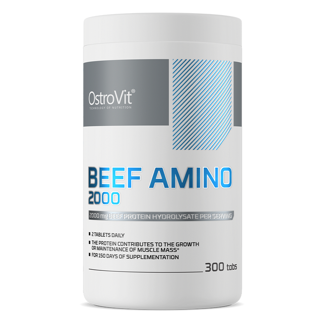 OstroVit Beef Amino 2000 mg – Aminokiseline iz goveđeg proteina za rast i oporavak - Dobrobit