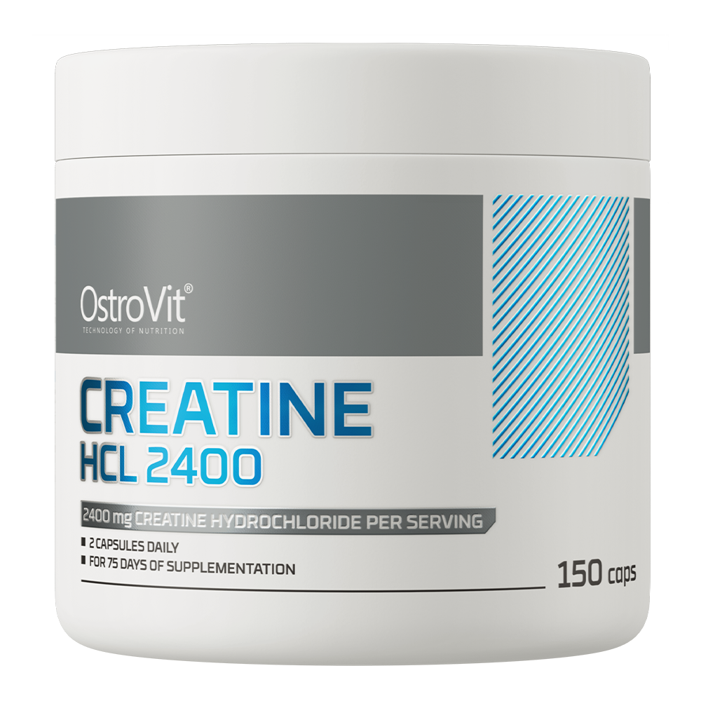 OstroVit Creatine HCl 2400 mg – Kreatin hidrohlorid kapsule za snagu i performanse