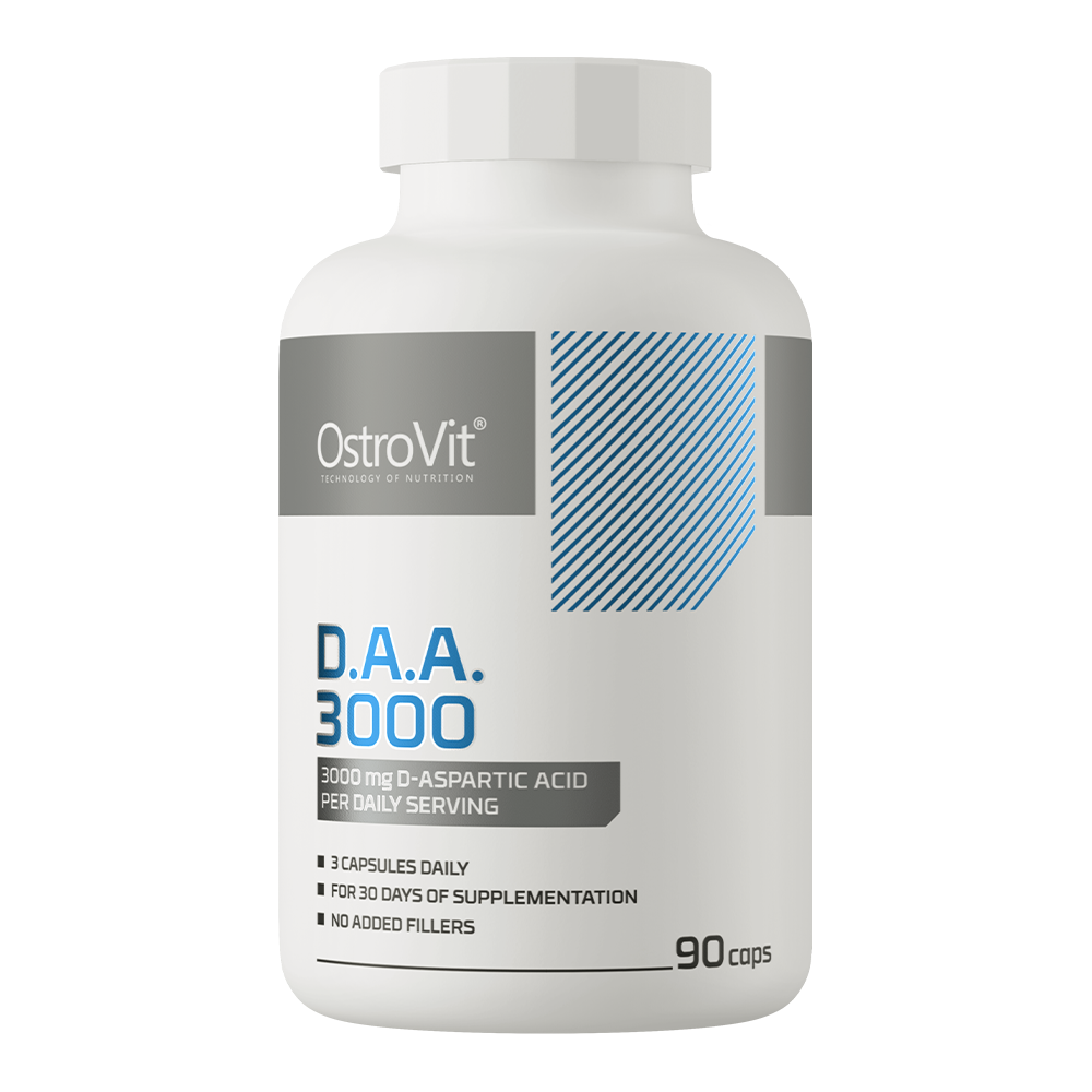 OstroVit D.A.A 3000mg – Prirodni Booster Testosterona i Snage (90 kapsula)