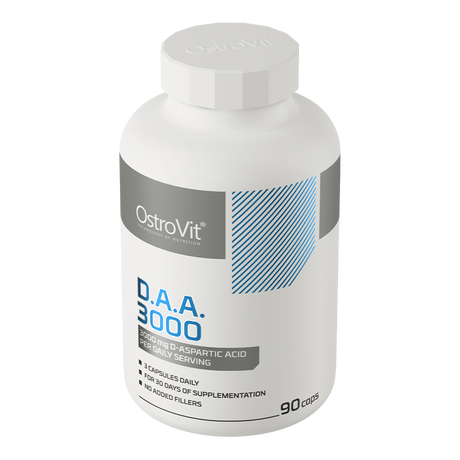 OstroVit D.A.A 3000mg – Prirodni Booster Testosterona i Snage (90 kapsula)