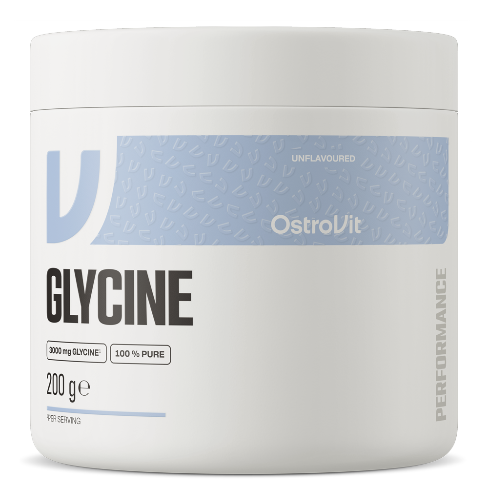 OstroVit Glicin 200g – Za Bolji San, Sintezu Kolagena i Oporavak Mišića
