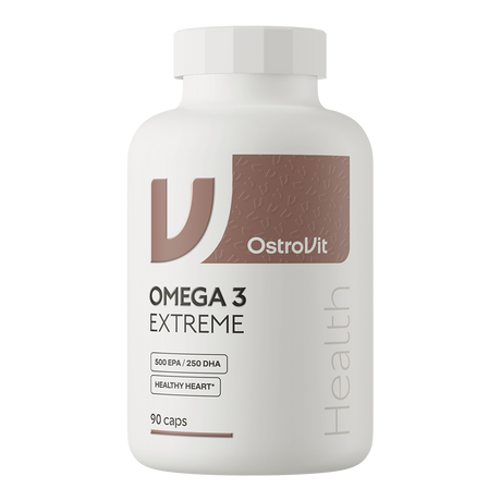 OstroVit Omega 3 Extreme 90 Kapsula – Podrška Srcu, Mozgu i Imunitetu - Dobrobit