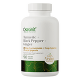 OstroVit Turmeric + Black Pepper + Ginger – Kurkuma, đumbir i piperin kapsule