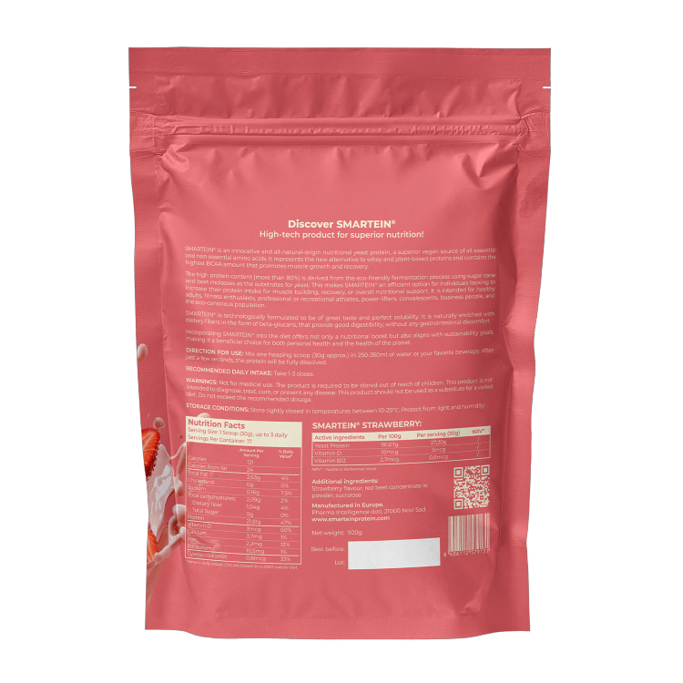 Smartein Vegan Protein – Protein iz kvasca najnovije generacije - Dobrobit