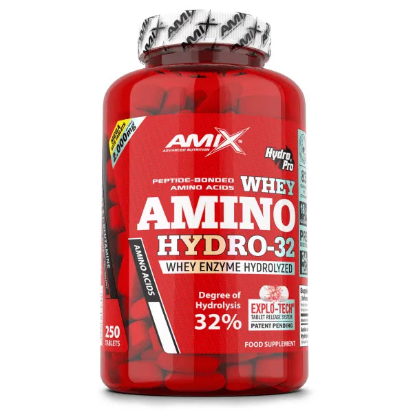 Amix Amino HYDRO 32 250tbl – Amino Kiseline Iz Hidrolizovanog Wheya