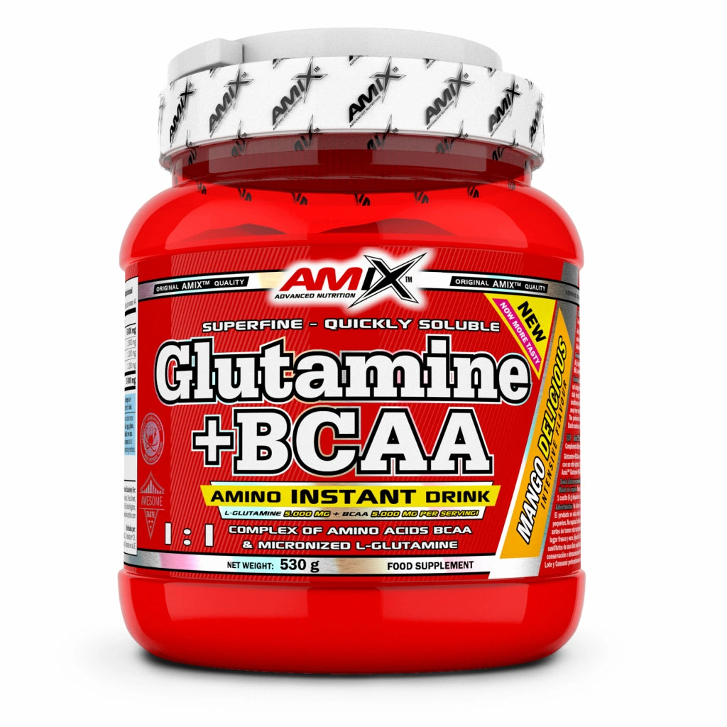 Amix L-Glutamine + BCAA 530g - Glutamin i BCAA 2:1:1