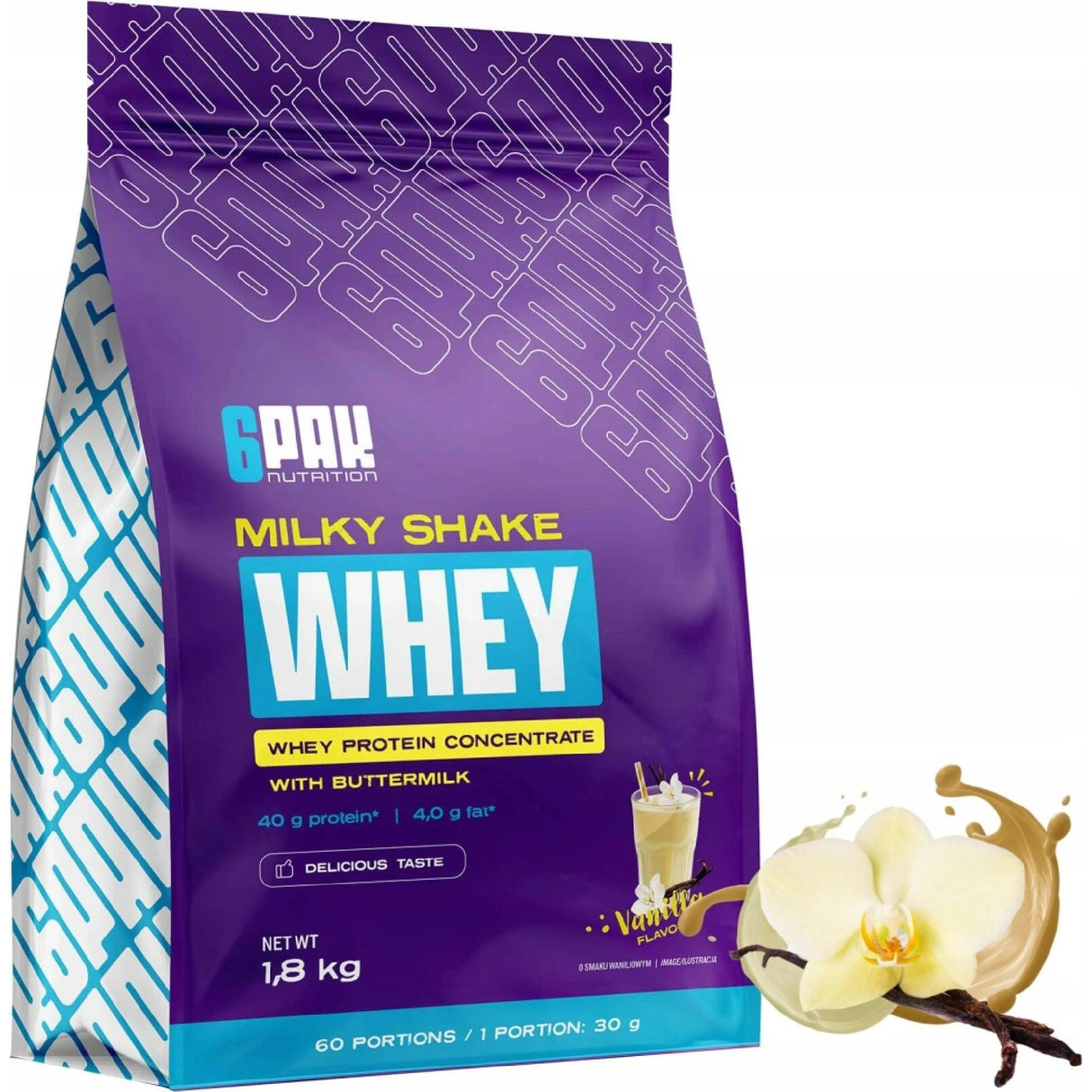 6PAK Milky Shake Whey – Ukusan proteinski šejk za mišićni rast i oporavak