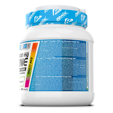 Amix Performance Creatine 2500 mg Chewable Tabs – Creapure kreatin za energiju i snagu