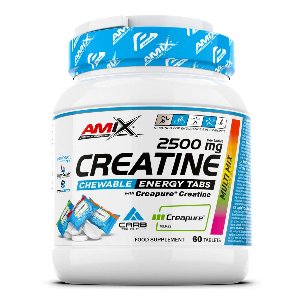 Amix Performance Creatine 2500 mg Chewable Tabs – Creapure kreatin za energiju i snagu