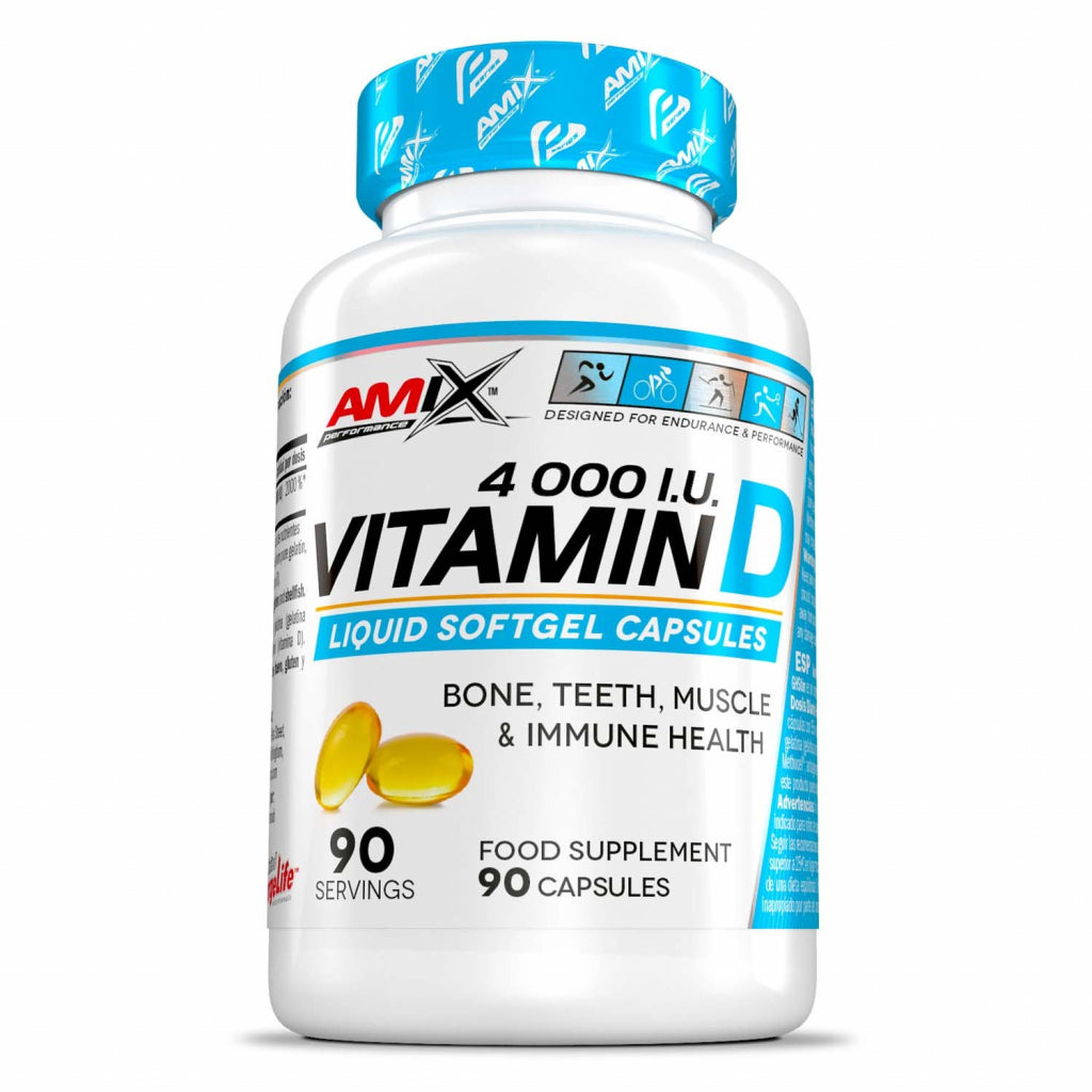 Amix Vitamin D3 4000 IU – Visokoapsorbujući Vitamin D u Gel Kapsulama