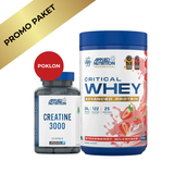Applied Nutrition Critical Whey 825g + GRATIS Creatine 3000 – Paket za snagu i mišićni rast