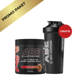 ABE Pre-Workout 375g + GRATIS Shaker 400ml – Energija i Fokus za Trening