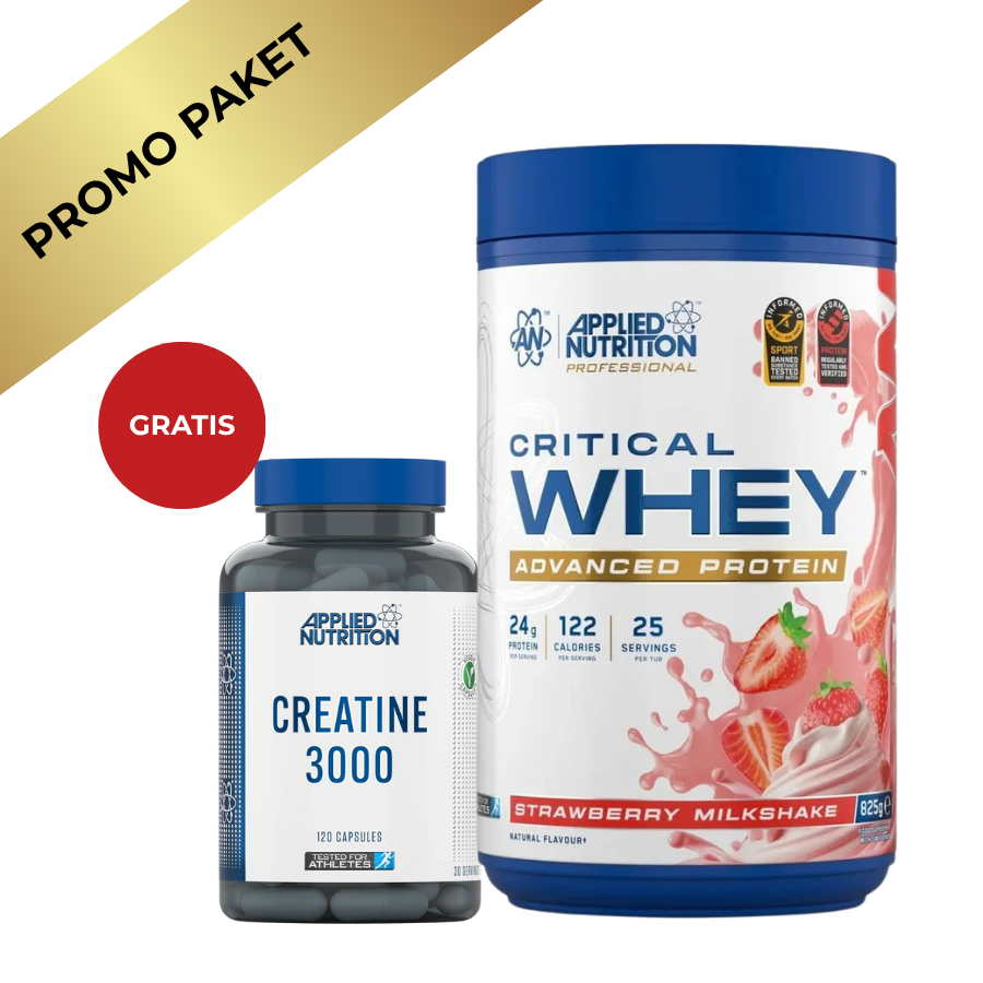 Applied Nutrition Critical Whey 825g + Kreatin 3g