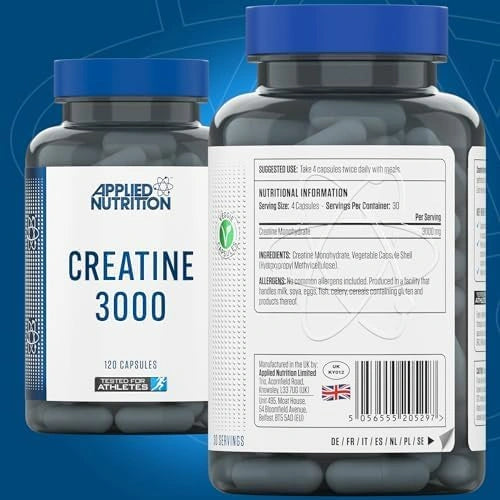 Applied Nutrition Mikronizovani Kreatin Monohidrat 3g – Tablete Za Snagu