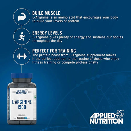 Applied Nutrition L-Arginine 1500 mg – 1500 mg L-Arginina po porciji - Dobrobit