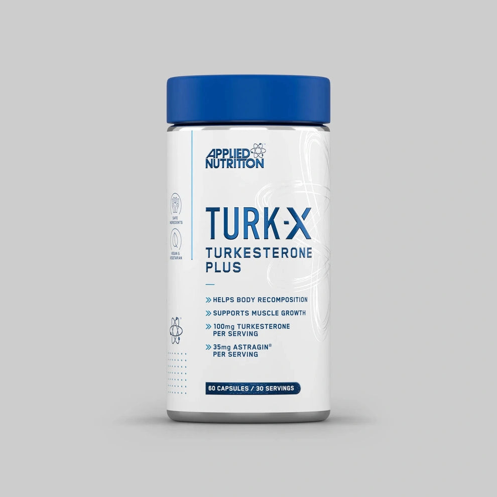 Applied Nutrition TURK-X Turkesterone Plus - 100mg po Serviranju za Rast Mišića