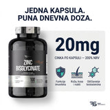 Basic Supplements Cink Bisglicinat 20 mg – 100 kapsula