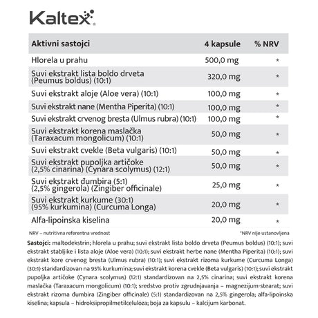Kaltex BIO-DETOX: Detoksikujte, Osvetite i Ponovo Pokrenite Organizam