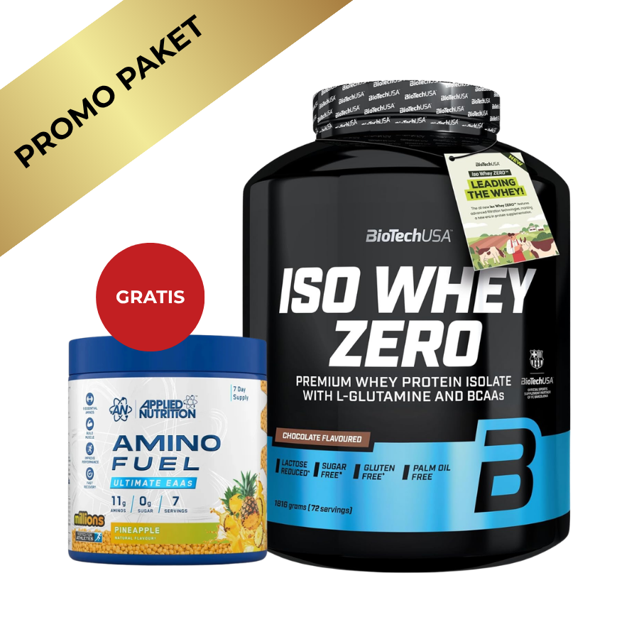 BioTechUSA Iso Whey Zero 1.8kg + Amino Fuel EAA 91g