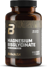 BioTechUSA Magnesium Bisglycinate – Magnezijum bisglicinat sa vitaminom B6 (90 kapsula)